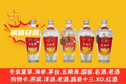邯郸涉县回收老五粮液